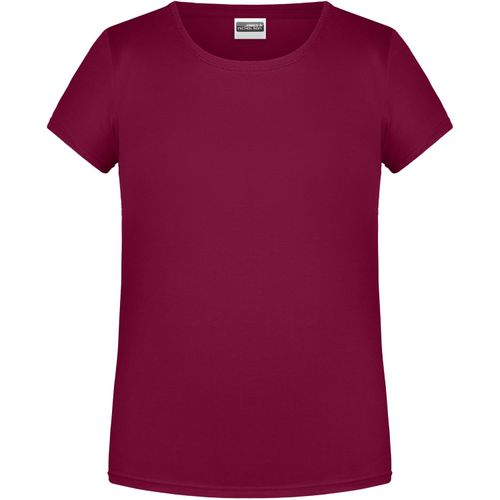 Girls' Basic-T - T-Shirt für Kinder in klassischer Form [Gr. S] (Art.-Nr. CA204553) - 100% gekämmte, ringgesponnene BIO-Baumw...