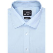 Men's Shirt Shortsleeve Oxford - Klassisches Shirt aus pflegeleichter Mischqualität (light-blue) (Art.-Nr. CA205208)