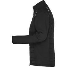 Ladies' Hybrid Jacket - Softshelljacke im attraktiven Materialmix (black / black) (Art.-Nr. CA205248)