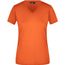 Ladies' Slim Fit V-T - Figurbetontes V-Neck-T-Shirt [Gr. XL] (dark-orange) (Art.-Nr. CA205451)
