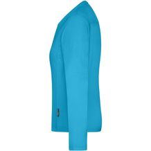 Ladies' Workwear-Longsleeve-T - Strapazierfähiges und pflegeleichtes Langarm Shirt [Gr. 3XL] (blau) (Art.-Nr. CA205514)