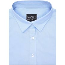 Ladies' Shirt Longsleeve Oxford - Klassisches Shirt aus pflegeleichter Mischqualität (light-blue) (Art.-Nr. CA205665)