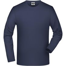 Elastic-T Long-Sleeved - Langarm-Shirt mit Elasthan [Gr. M] (navy) (Art.-Nr. CA205690)