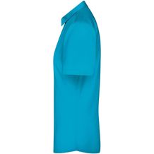 Ladies' Shirt Shortsleeve Poplin - Klassisches Shirt aus pflegeleichtem Mischgewebe [Gr. XXL] (blau) (Art.-Nr. CA205947)