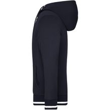 Men's Club Sweat Jacket - Sweat-Jacke mit Reißverschluss und Kapuze [Gr. L] (weiß / blau) (Art.-Nr. CA206445)