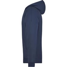 Hooded Jacket - Klassische Kapuzenjacke aus hochwertiger French-Terry-Qualität [Gr. L] (blau) (Art.-Nr. CA207091)