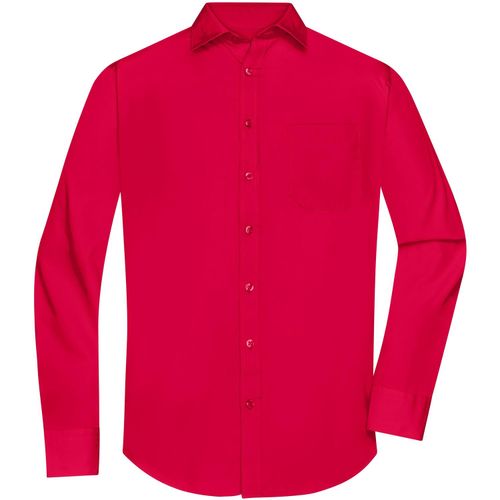 Men's Shirt Longsleeve Poplin - Klassisches Shirt aus pflegeleichtem Mischgewebe [Gr. 4XL] (Art.-Nr. CA207199) - Popeline-Qualität mit Easy-Care-Ausrüs...