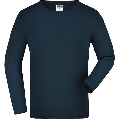 Junior Shirt Long-Sleeved Medium - Langarm T-Shirt aus Single Jersey [Gr. M] (Art.-Nr. CA207463) - Gekämmte, ringgesponnene Baumwolle
JN91...