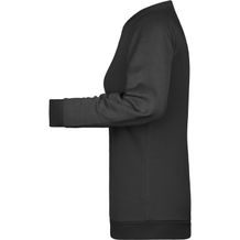Promo Sweat Lady - Rundhals-Sweatshirt mit Raglanärmeln [Gr. XS] (schwarz) (Art.-Nr. CA207763)