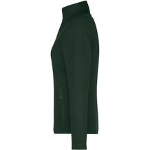 Ladies' Fleece Jacket - Fleece Jacke mit Stehkragen im klassischen Design [Gr. S] (grün) (Art.-Nr. CA207950)