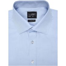 Men's Shirt Longsleeve Herringbone - Klassisches Shirt aus pflegeleichter Mischqualität [Gr. M] (weiß) (Art.-Nr. CA208100)