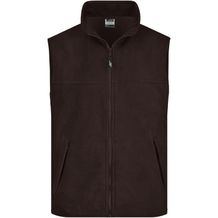 Fleece Vest - Wärmende Weste in schwerer Fleece-Qualität [Gr. XL] (Brown) (Art.-Nr. CA208291)