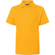 Classic Polo Junior - Hochwertiges Polohemd mit Armbündchen [Gr. M] (gold-yellow) (Art.-Nr. CA208355)