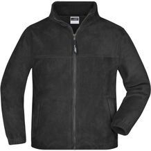 Full-Zip Fleece Junior - Jacke in schwerer Fleece-Qualität [Gr. M] (black) (Art.-Nr. CA208556)