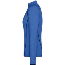 Ladies' Sports Shirt Longsleeve - Langarm Funktionsshirt für Fitness und Sport [Gr. S] (blau) (Art.-Nr. CA208595)