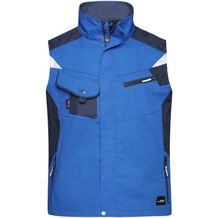 Workwear Vest - Professionelle Weste mit hochwertiger Ausstattung [Gr. 3XL] (royal/navy) (Art.-Nr. CA208755)