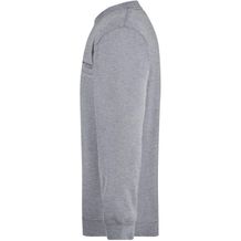 Men's Round Sweat Pocket - Klassisches Sweatshirt mit Brusttasche [Gr. XXL] (Grau) (Art.-Nr. CA209188)
