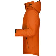 Men's Wintersport Jacket - Elastische, gefütterte Softshelljacke [Gr. XL] (orange) (Art.-Nr. CA210134)