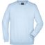 Round-Sweat Heavy - Klassisches Komfort Rundhals-Sweatshirt [Gr. XXL] (light-blue) (Art.-Nr. CA210268)