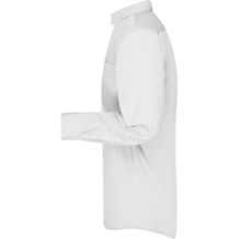 Men's Business Shirt Long-Sleeved - Klassisches Shirt aus strapazierfähigem Mischgewebe [Gr. XXL] (weiß) (Art.-Nr. CA210275)