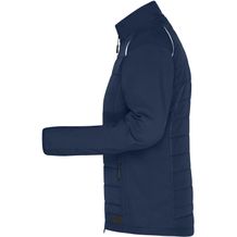 Ladies' Hybrid Jacket - Softshelljacke im attraktiven Materialmix (navy / navy) (Art.-Nr. CA210585)