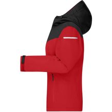 Ladies' Allweather Jacket - Leichte, gefütterte Outdoor Softshell-Jacke für extreme Wetterbedingungen [Gr. S] (rot / schwarz) (Art.-Nr. CA211177)