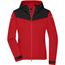 Ladies' Allweather Jacket - Leichte, gefütterte Outdoor Softshelljacke für extreme Wetterbedingungen [Gr. S] (light-red/black/light-red) (Art.-Nr. CA211177)