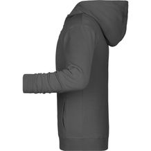 Children's Zip Hoody - Sweat-Jacke mit Kapuze und Reißverschluss [Gr. L] (Grau) (Art.-Nr. CA211186)
