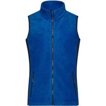 Ladies' Workwear Fleece Vest - Strapazierfähige Fleeceweste im Materialmix [Gr. L] (royal/navy) (Art.-Nr. CA211276)
