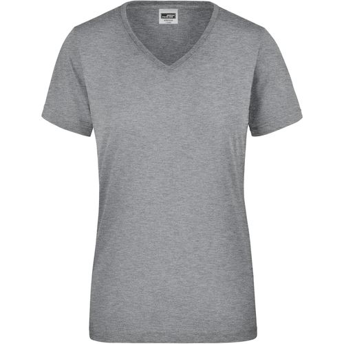 Ladies' Workwear T-Shirt - Strapazierfähiges und pflegeleichtes T-Shirt [Gr. M] (Art.-Nr. CA214663) - Materialmix aus Baumwolle und Polyester...