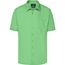 Men's Business Shirt Short-Sleeved - Klassisches Shirt aus strapazierfähigem Mischgewebe [Gr. XXL] (lime-green) (Art.-Nr. CA214976)