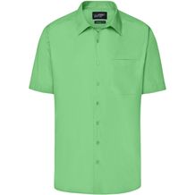 Men's Business Shirt Short-Sleeved - Klassisches Shirt aus strapazierfähigem Mischgewebe [Gr. XXL] (lime-green) (Art.-Nr. CA214976)