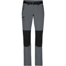 Ladies' Trekking Pants - Bi-elastische Outdoorhose in sportlicher Optik [Gr. S] (carbon/black) (Art.-Nr. CA216061)