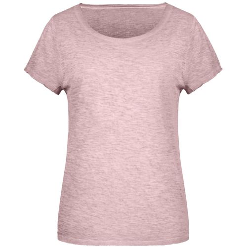 Ladies' Slub-T - T-Shirt im Vintage-Look [Gr. S] (Art.-Nr. CA216453) - Single Jersey aus Flammgarn und gekämmt...