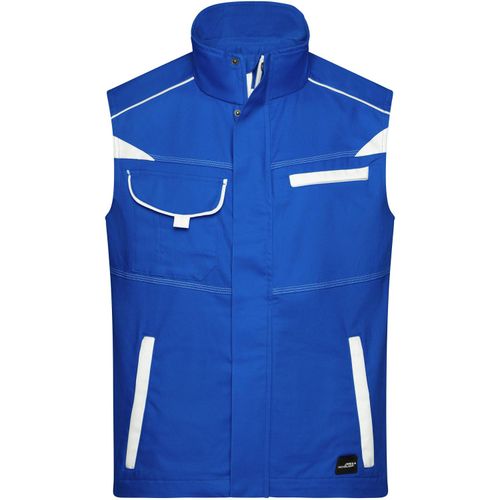 Workwear Vest - Funktionelle Weste im sportlichen Look mit hochwertigen Details [Gr. 4XL] (Art.-Nr. CA216799) - Elastische, leichte Canvas-Qualität
Per...