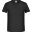 Boys' Basic-T - T-Shirt für Kinder in klassischer Form [Gr. M] (black) (Art.-Nr. CA216894)