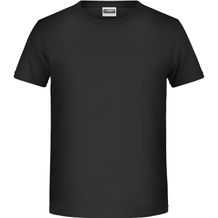 Boys' Basic-T - T-Shirt für Kinder in klassischer Form [Gr. M] (black) (Art.-Nr. CA216894)