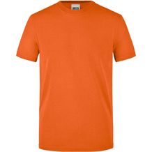 Men's Workwear T-Shirt - Strapazierfähiges und pflegeleichtes T-Shirt [Gr. 6XL] (orange) (Art.-Nr. CA217047)