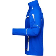 Workwear Jacket - COLOR - - Funktionelle Jacke im sportlichen Look mit hochwertigen Details [Gr. 6XL] (weiß / blau) (Art.-Nr. CA217108)