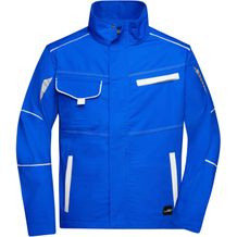 Workwear Jacket - Funktionelle Jacke im sportlichen Look mit hochwertigen Details [Gr. 6XL] (royal/white) (Art.-Nr. CA217108)