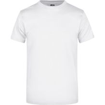 Round-T Heavy (180g/m²) - Komfort-T-Shirt aus strapazierfähigem Single Jersey [Gr. L] (white) (Art.-Nr. CA217563)