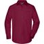 Men's Business Shirt Long-Sleeved - Klassisches Shirt aus strapazierfähigem Mischgewebe [Gr. 4XL] (wine) (Art.-Nr. CA218125)