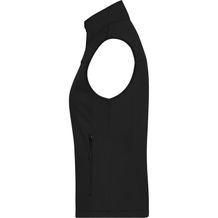Ladies' Softshell Vest - Klassische Softshellweste im sportlichen Design aus recyceltem Polyester (black) (Art.-Nr. CA218341)