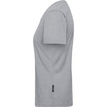 Ladies' BIO Workwear T-Shirt - Strapazierfähiges und pflegeleichtes T-Shirt (grey-heather) (Art.-Nr. CA218781)