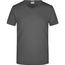 Men's Slim Fit V-T - Figurbetontes V-Neck-T-Shirt [Gr. S] (graphite) (Art.-Nr. CA219824)