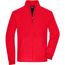 Men's Bonded Fleece Jacket - Fleecejacke mit kontrastfarbiger Innenseite [Gr. L] (red/black) (Art.-Nr. CA220536)