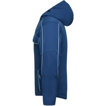 Workwear Softshell Padded Jacket - SOLID - - Professionelle Softshelljacke mit warmem Innenfutter und hochwertigen Details im cleanen Look [Gr. M] (blau) (Art.-Nr. CA220644)
