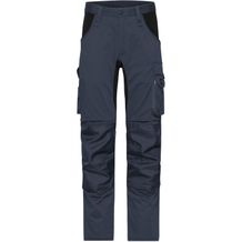 Workwear Stretch-Pants Slim Line - Spezialisierte Arbeitshose in schmaler Schnittführung mit elastischen Einsätzen und funktionellen Details [Gr. 106] (carbon/black) (Art.-Nr. CA221207)