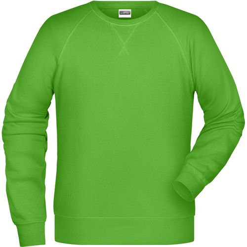 Men's Sweat - Klassisches Sweatshirt mit Raglanärmeln [Gr. 3XL] (Art.-Nr. CA221255) - Hochwertige French Terry-Qualität, 85...