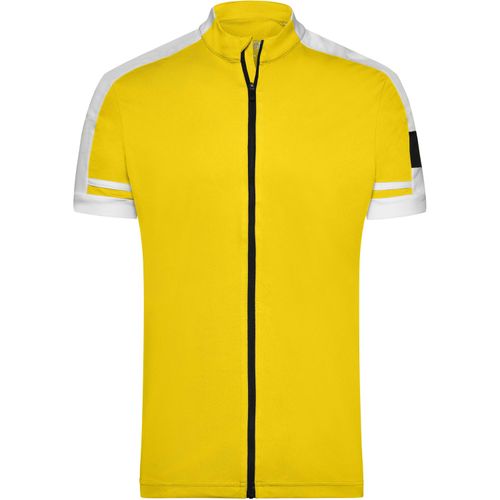 Men's Bike-T Full Zip - Sportives Bike-Shirt [Gr. XL] (Art.-Nr. CA221359) - Atmungsaktiv, feuchtigkeitsregulierend,...